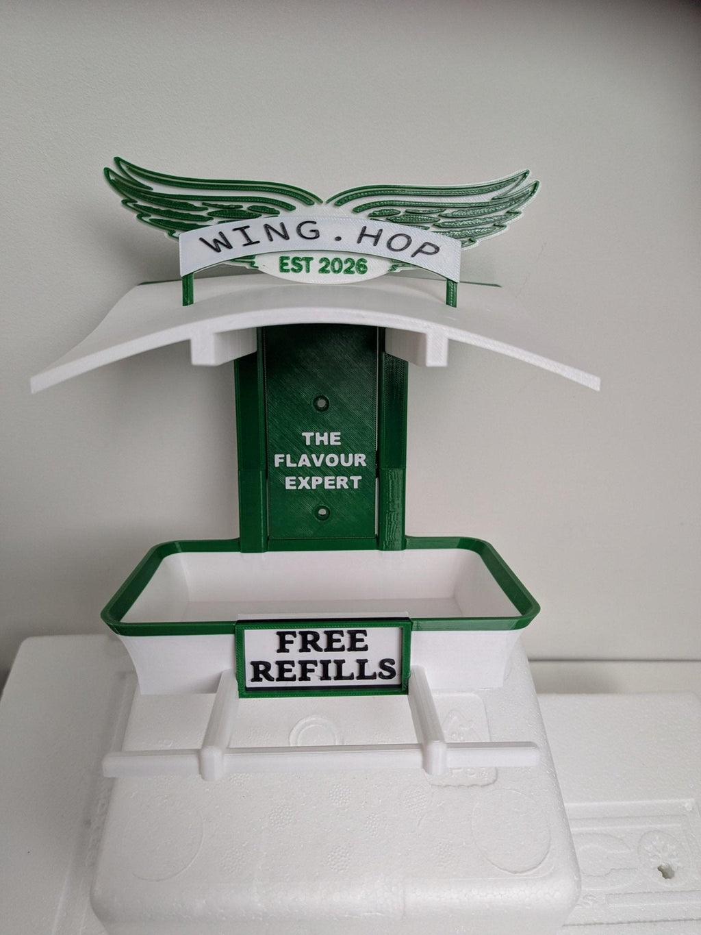 Chaddyverse Wing Hop Bird Feeder – 3D Printed Eco-Friendly PLA