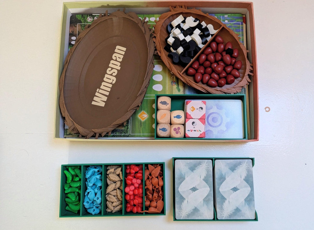 Wingspan Asia Board Game Box Organiser & 3D-Printed Upgrade Kit | Chaddyverse