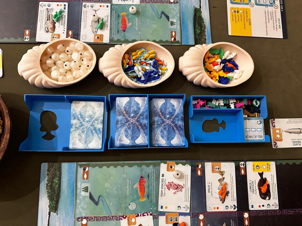 Wingspan Asia Board Game Box Organiser & 3D-Printed Upgrade Kit | Chaddyverse
