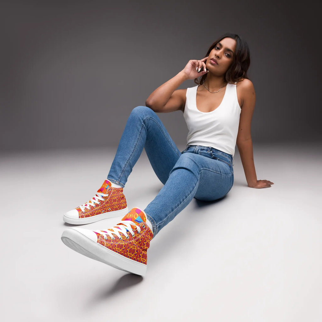 Direct Women’s high top canvas shoes
