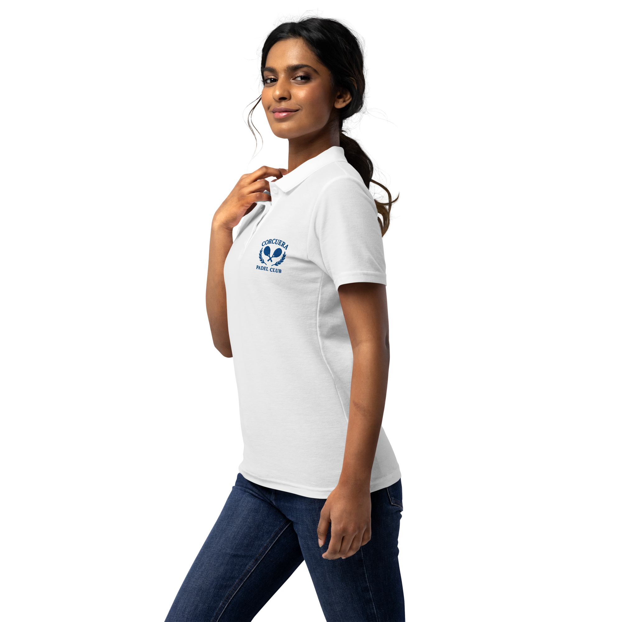 Women’s Padel Polo – Piqué Cotton