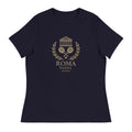 ROMA MMXXV Women’s Relaxed Padel T‑Shirt – Organic Cotton by Corcuera Padel Club