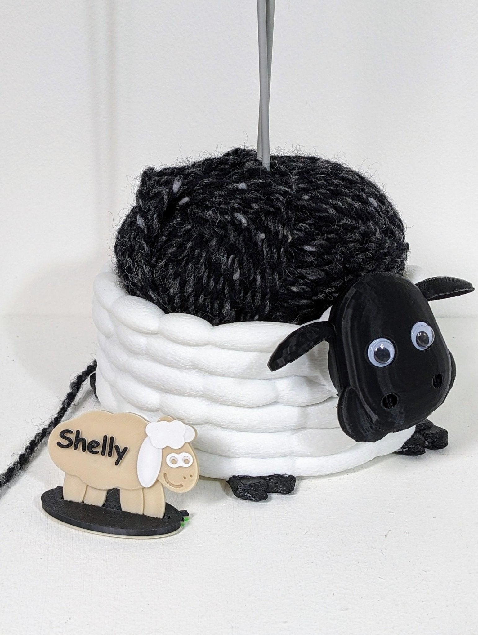 Chaddyverse Sheep Yarn Bowl – 3D Printed PLA Knitting & Crochet Holder