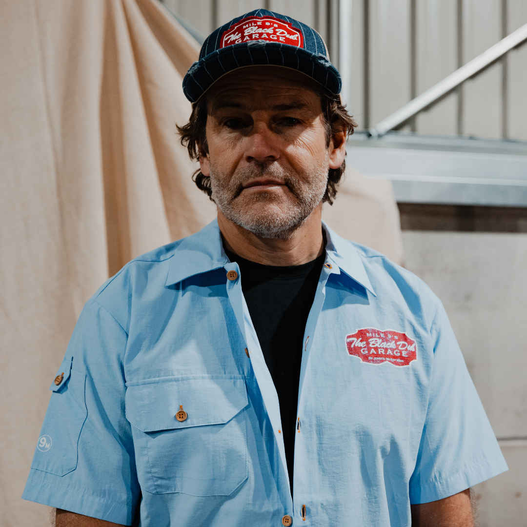 Uggly and Co Blue Garage Shirt – Vintage Style Cotton Workwear Shirt