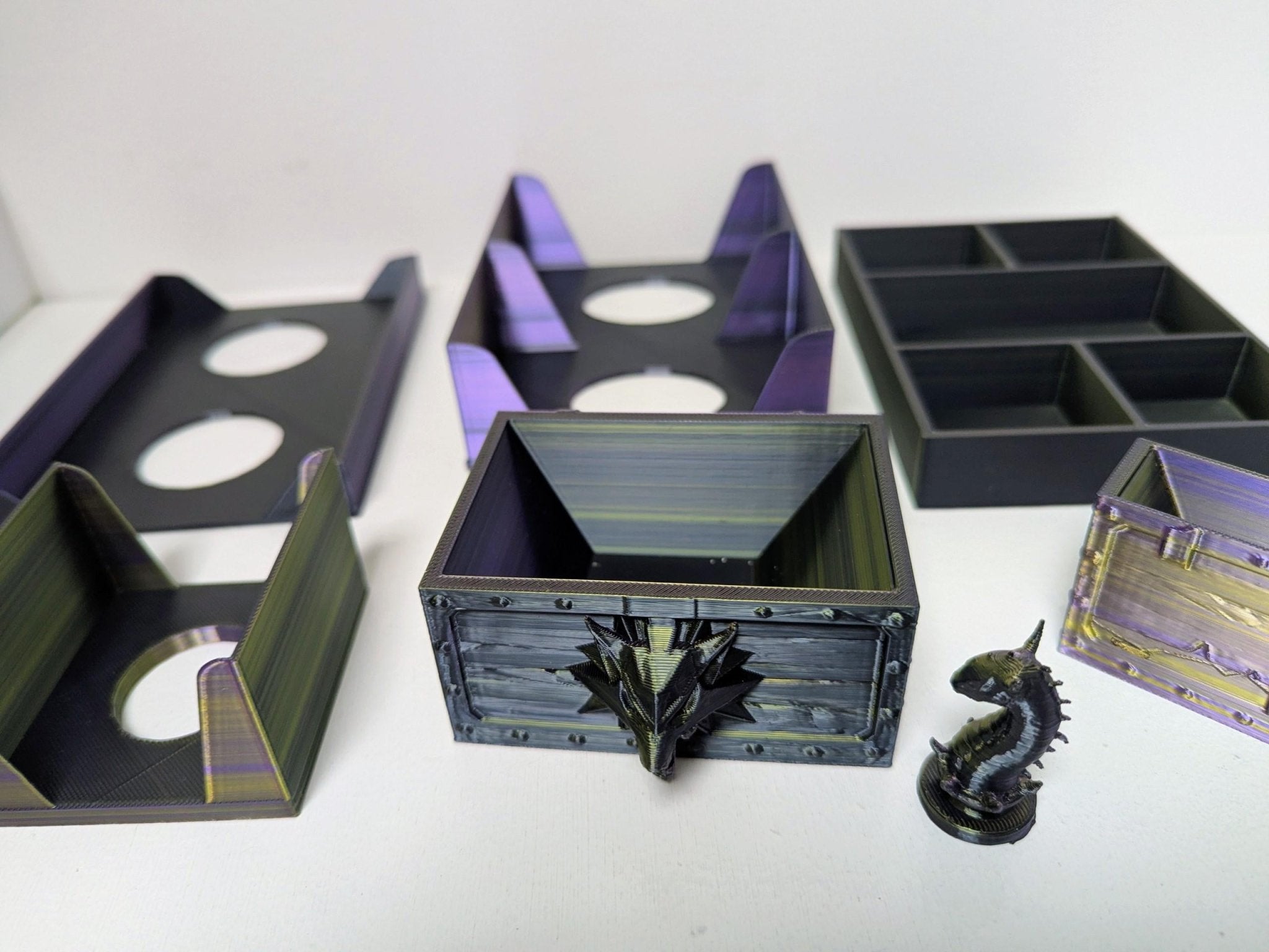 Wyrmspan Board Game Organizer & 3D Printed Resource Upgrade by Chaddyverse