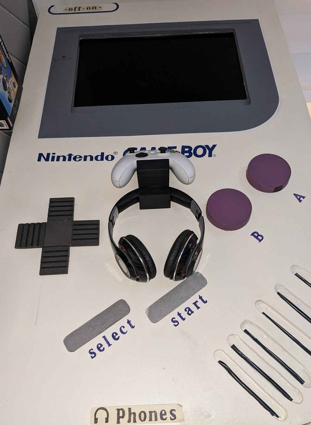 Chaddyverse Xbox Controller & Headphone Wall Mount - 3D Printed Stand