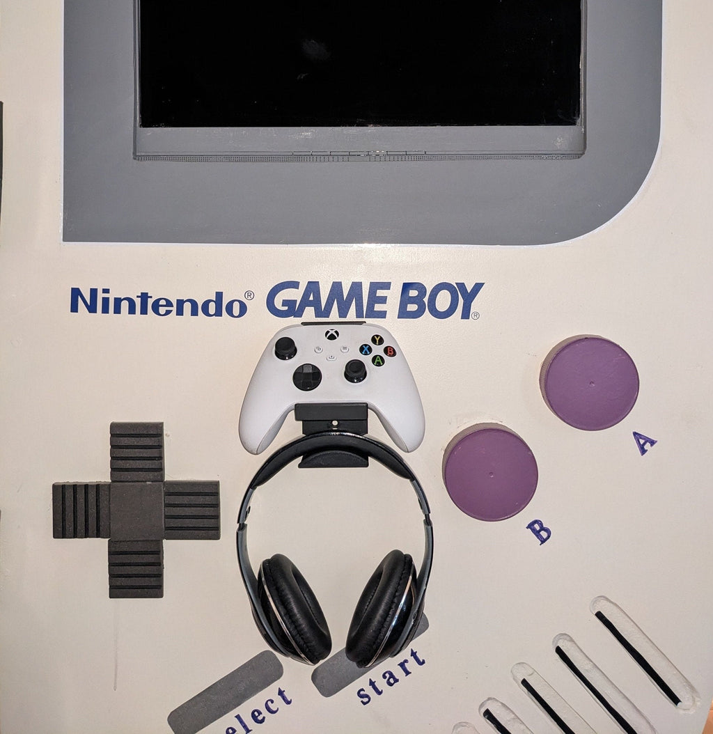 Chaddyverse Xbox Controller & Headphone Wall Mount - 3D Printed Stand