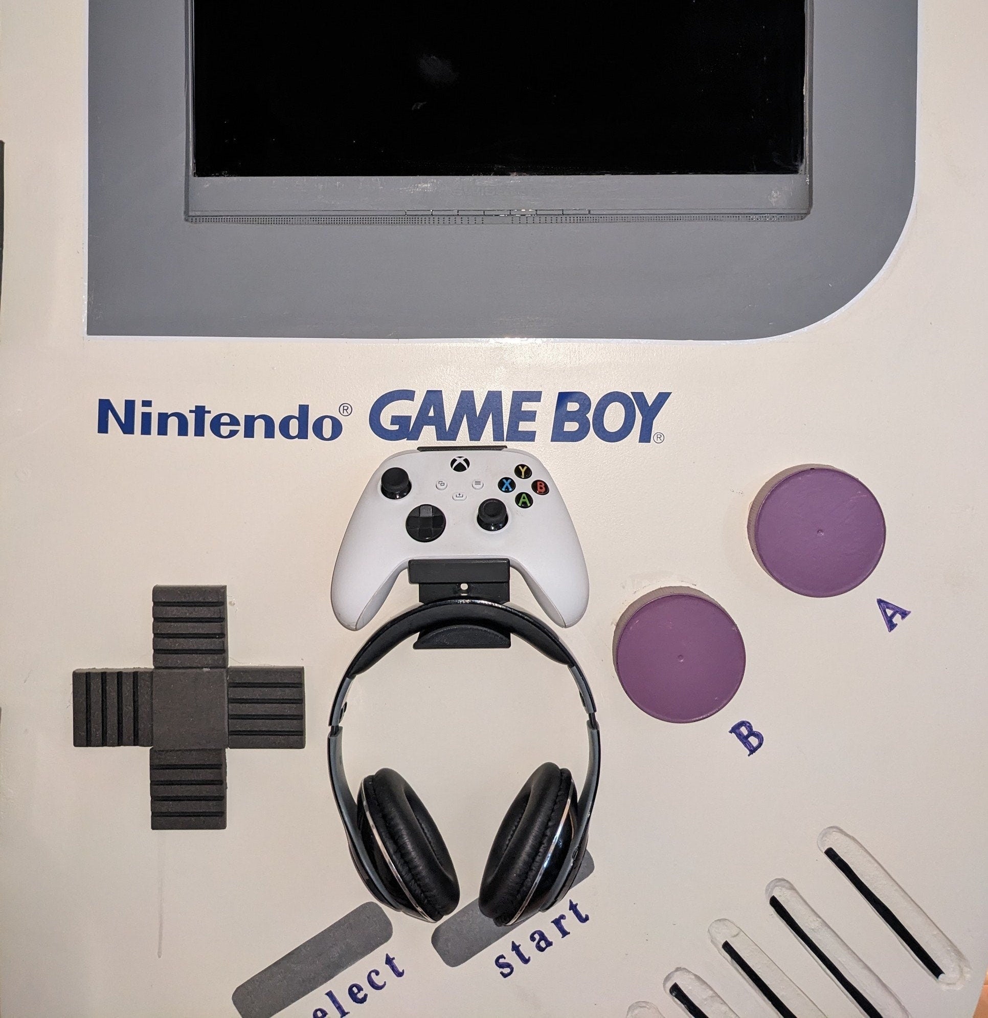 Chaddyverse Xbox Controller & Headphone Wall Mount - 3D Printed Stand