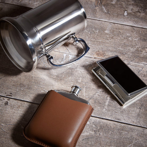 Gecko Jewellery Stainless Steel Tankard with Free Custom Engraving