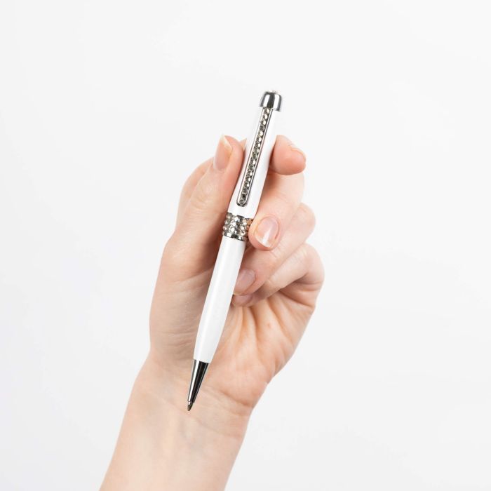 Diamonfire Zirconia Studded Pen – Luxury Engravable Writing Instrument