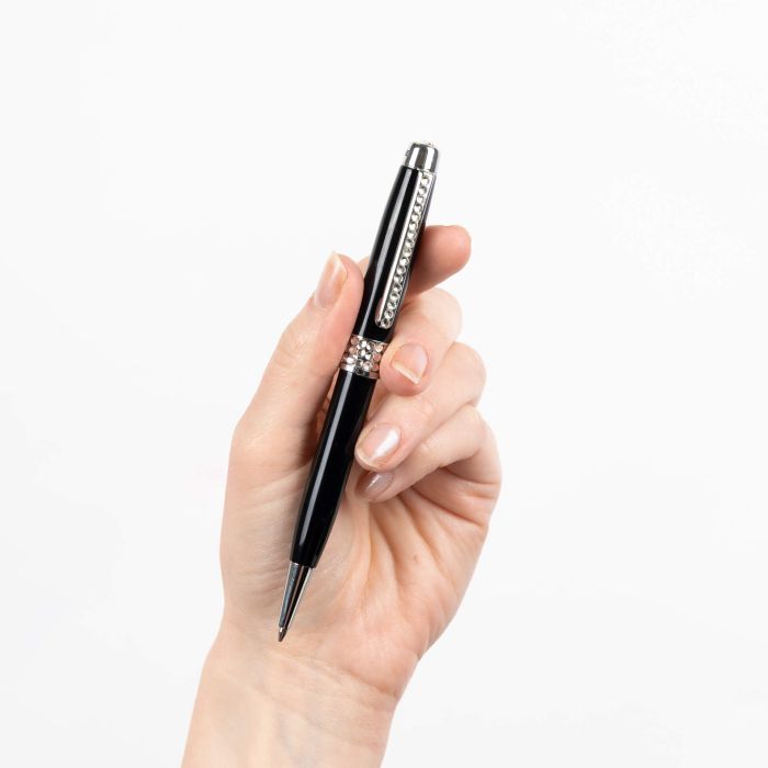Diamonfire Zirconia Studded Pen – Luxury Engravable Writing Instrument
