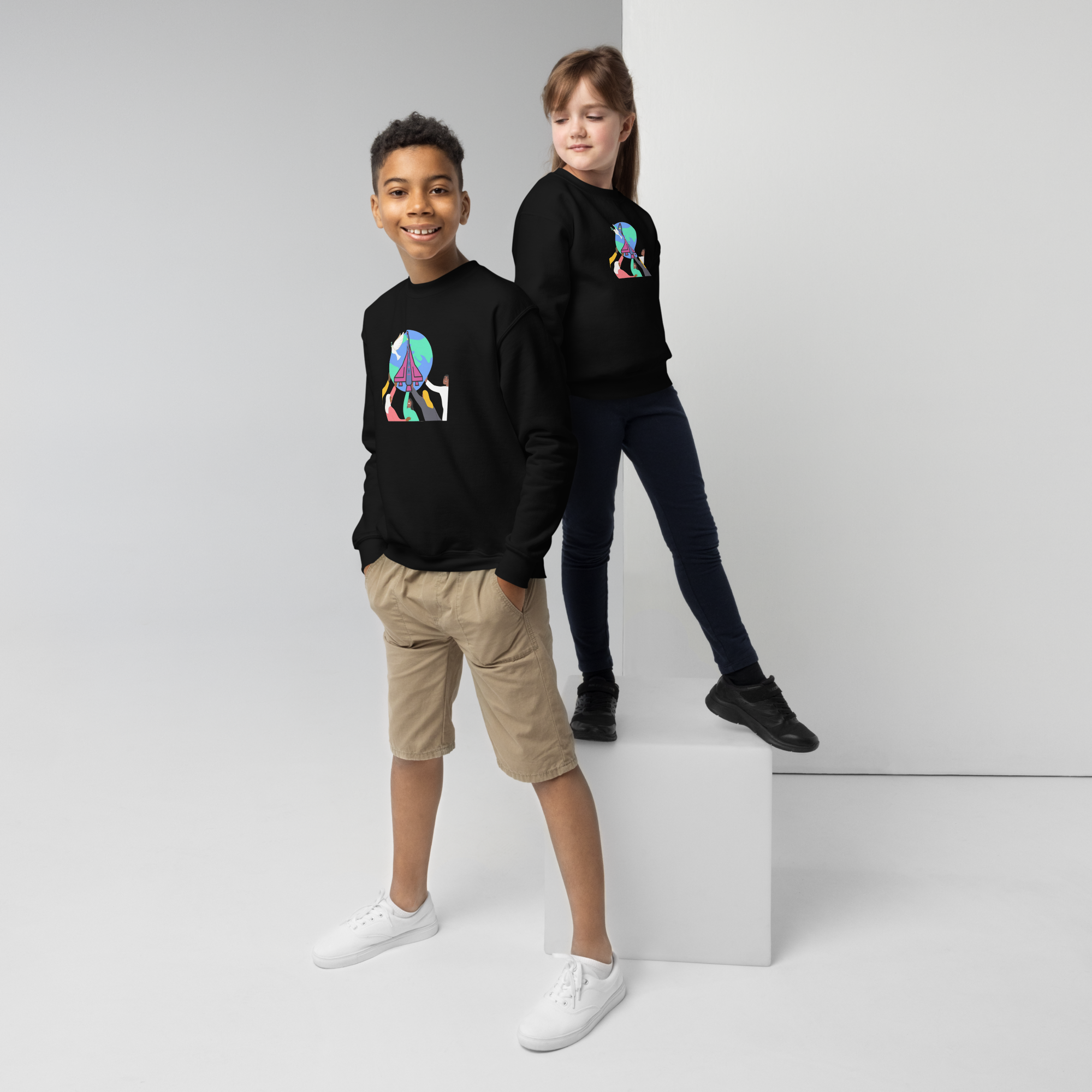 First Home Youth crewneck sweatshirt