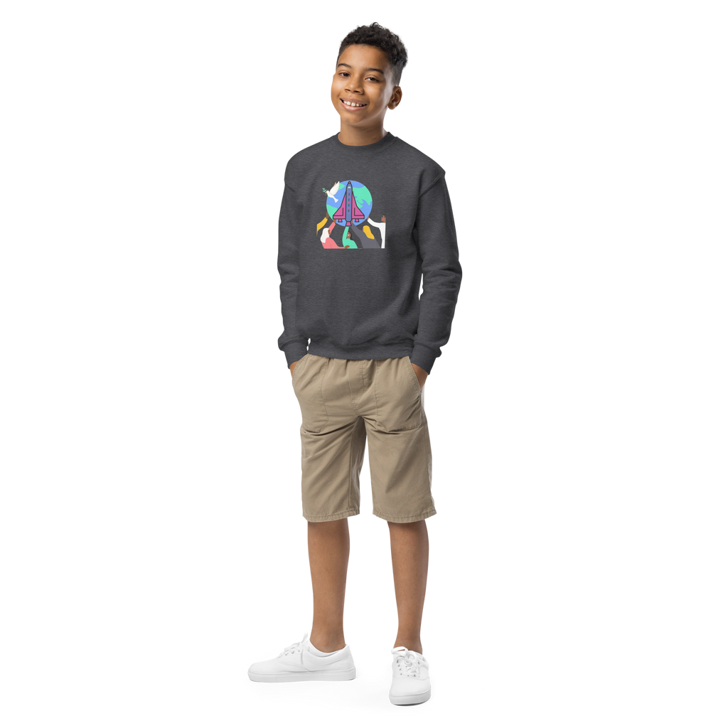 First Home Youth crewneck sweatshirt