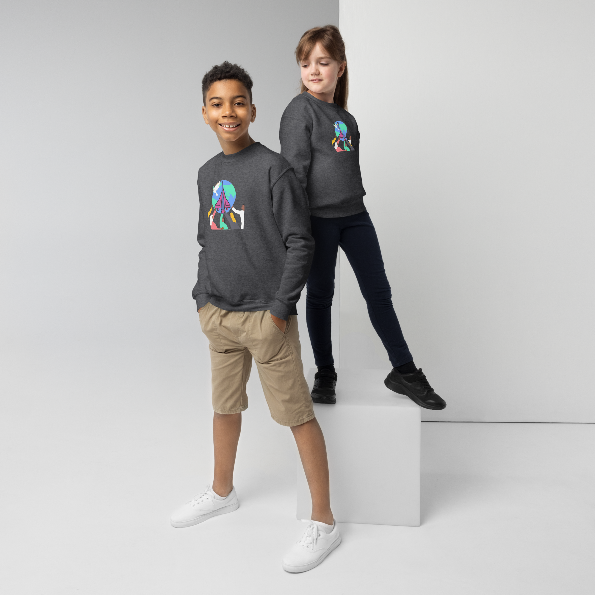 First Home Youth crewneck sweatshirt