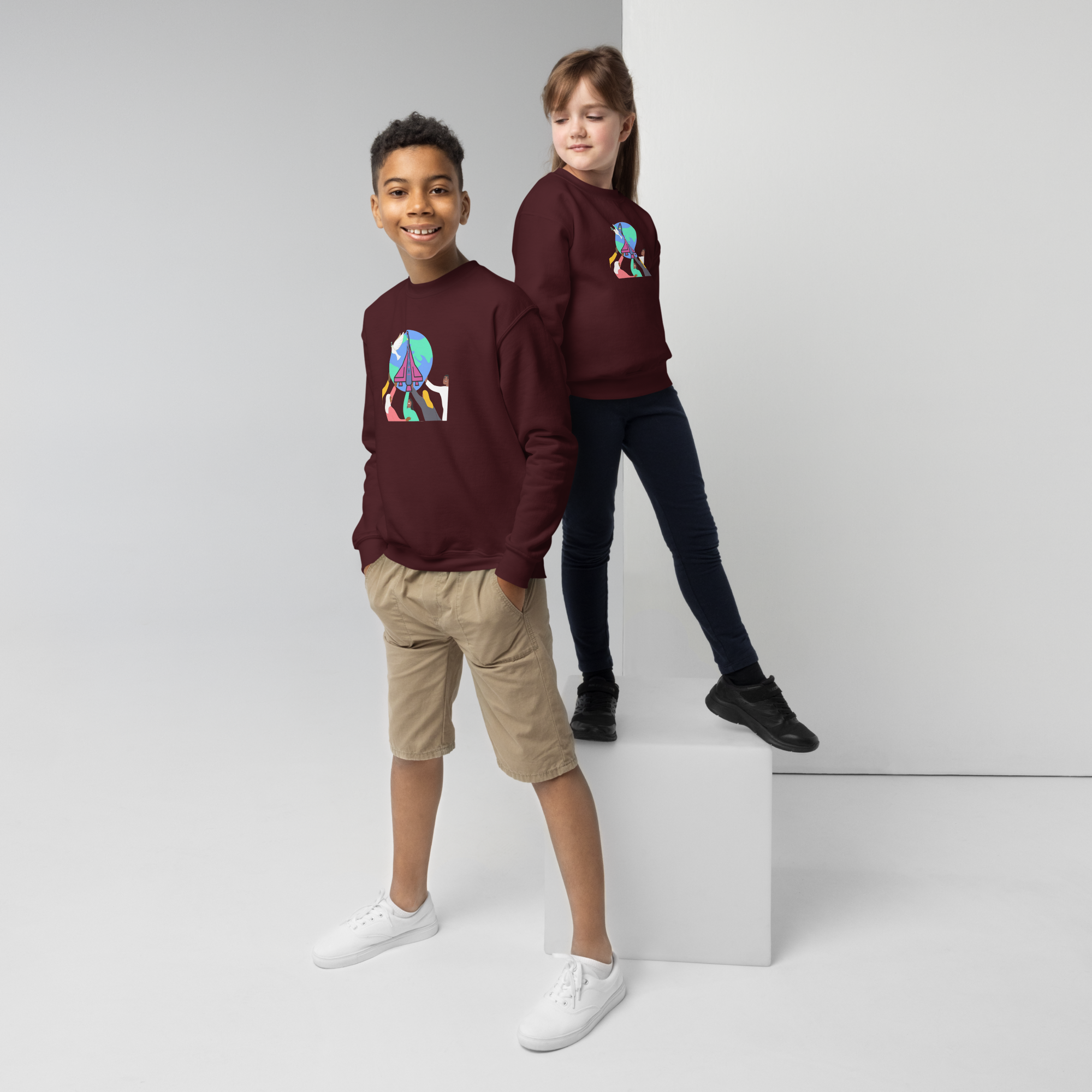 First Home Youth crewneck sweatshirt