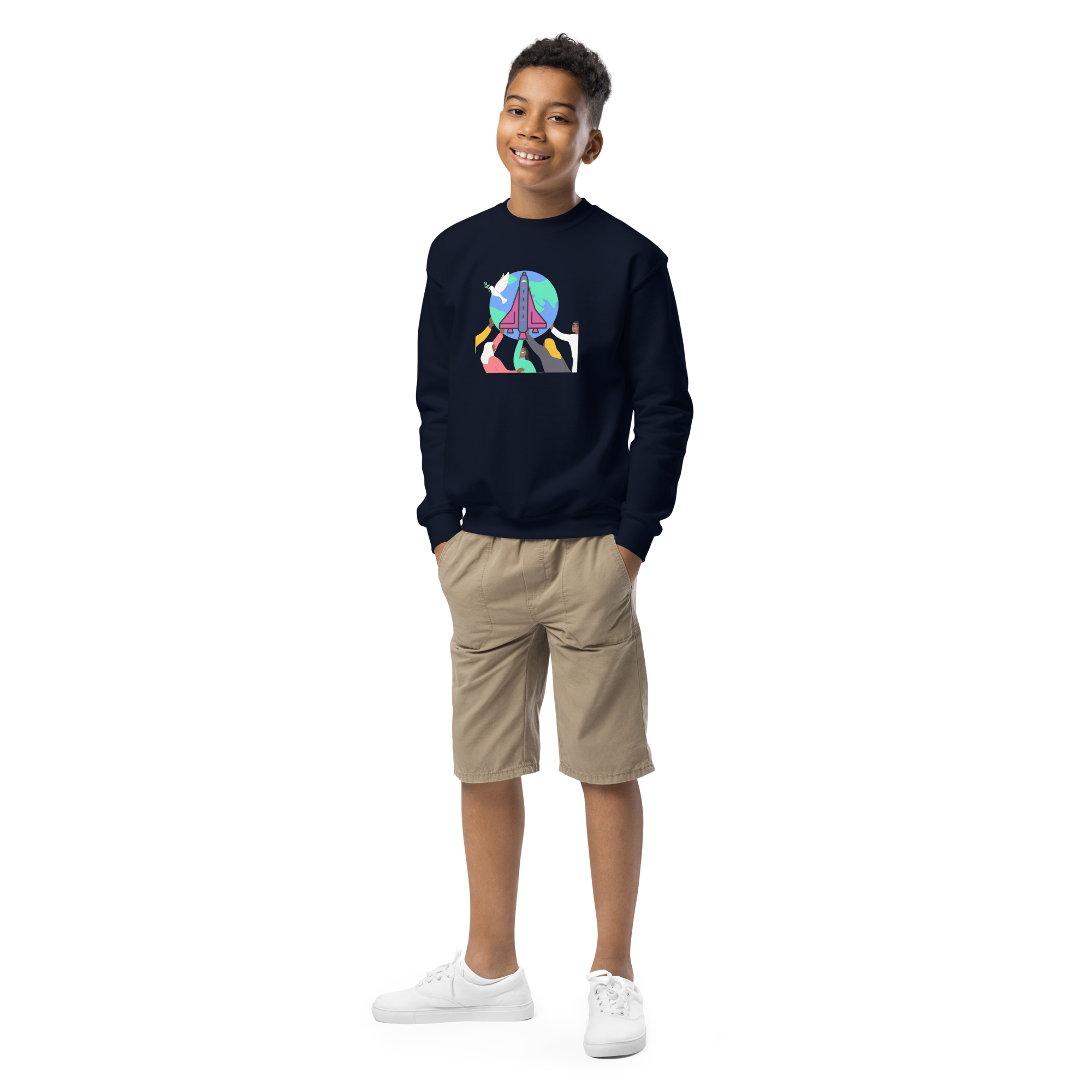First Home Youth crewneck sweatshirt
