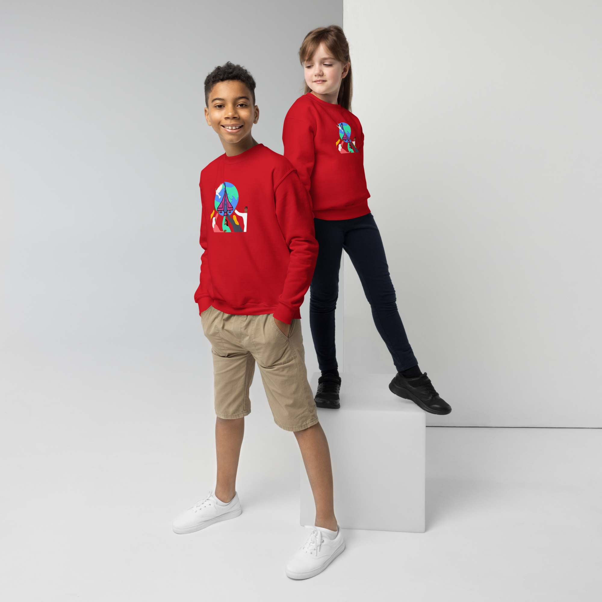 First Home Youth crewneck sweatshirt