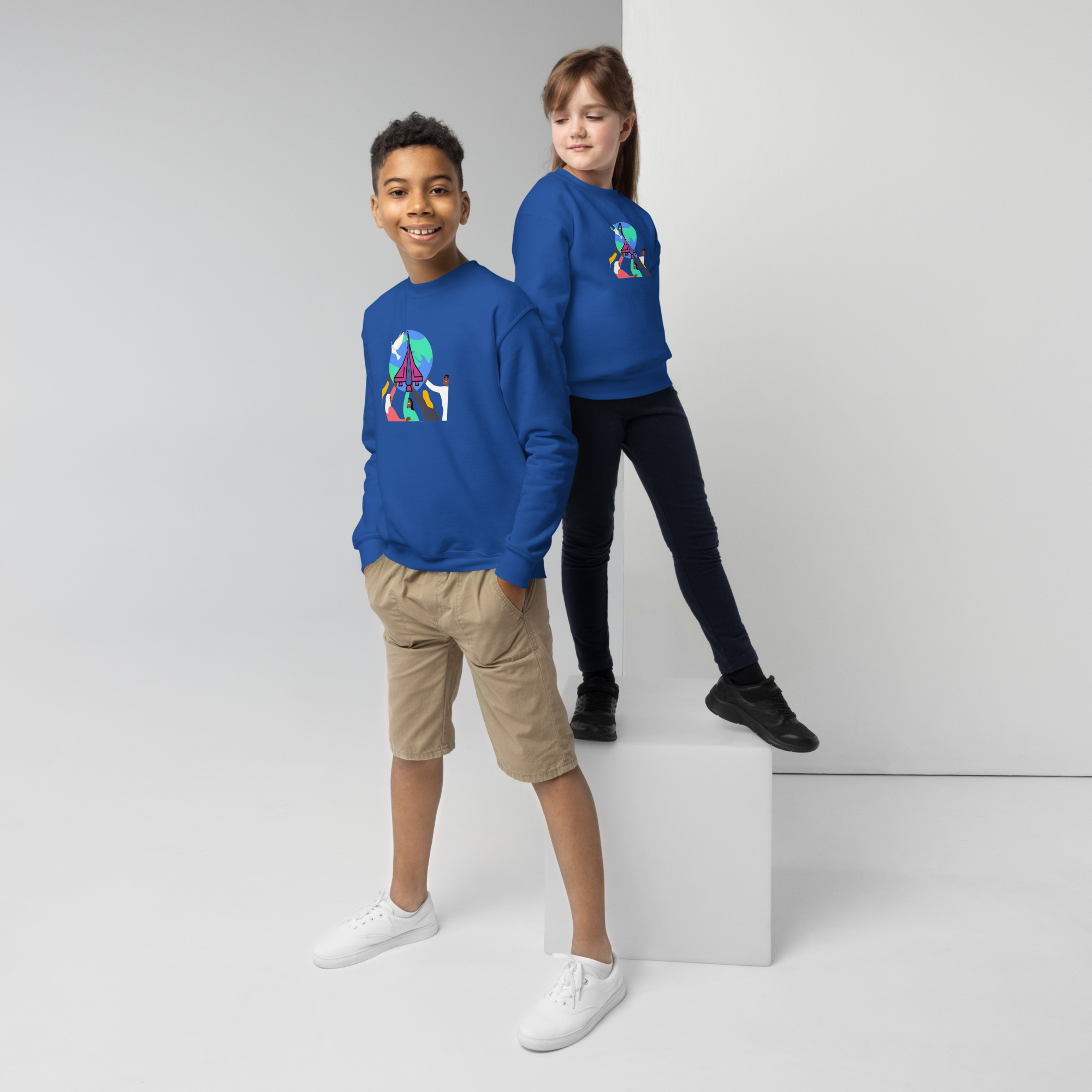 First Home Youth crewneck sweatshirt
