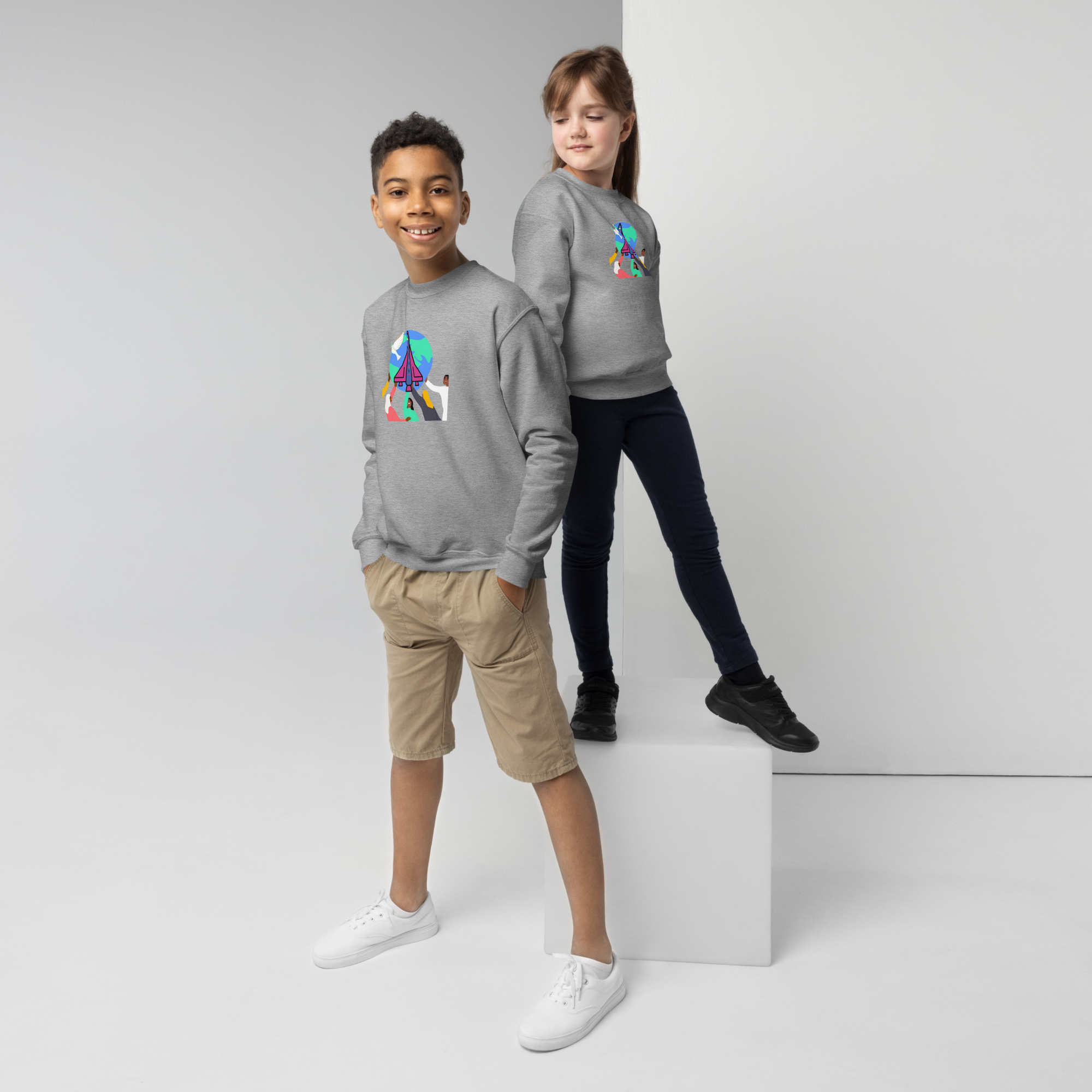 First Home Youth crewneck sweatshirt