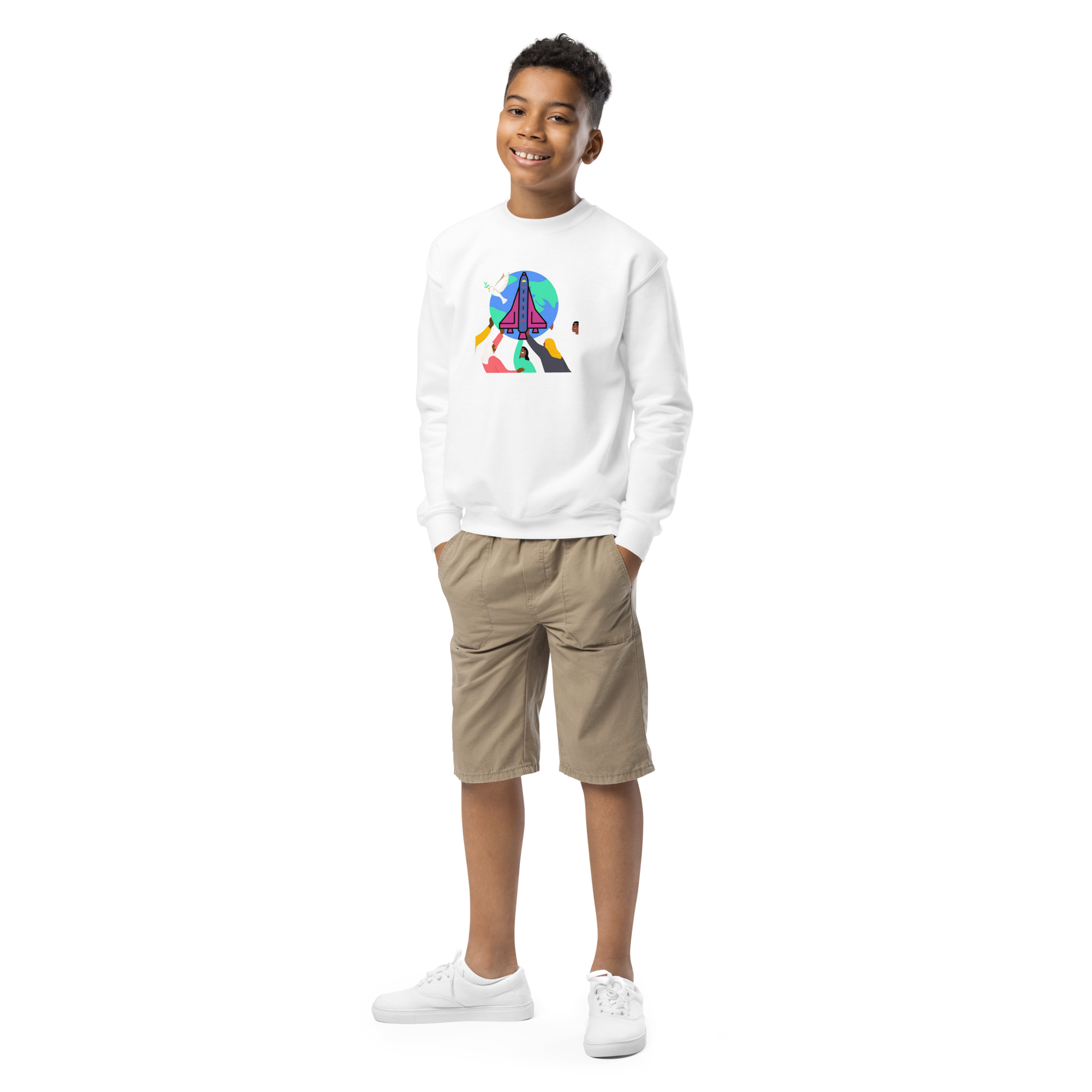 First Home Youth crewneck sweatshirt