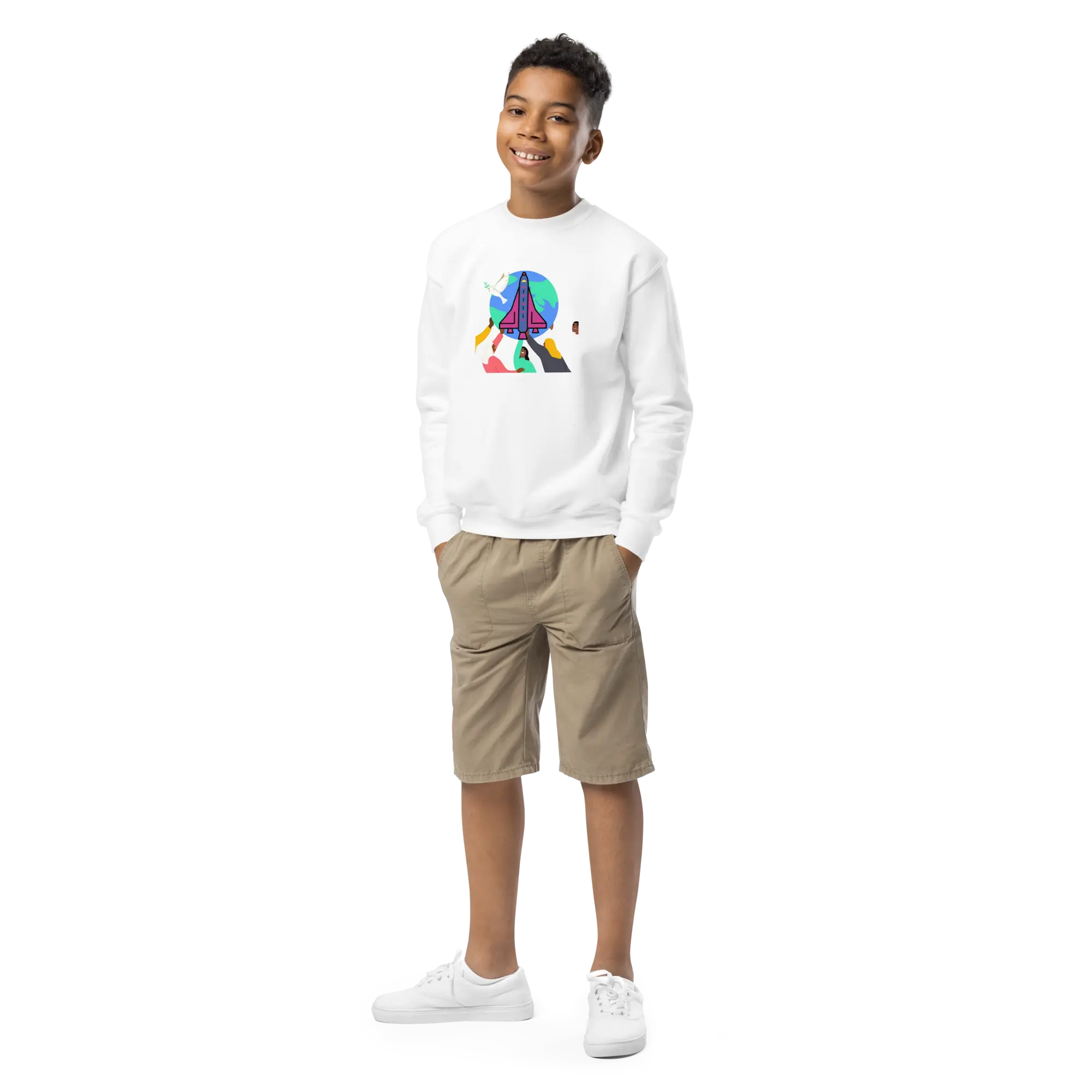 First Home Youth crewneck sweatshirt