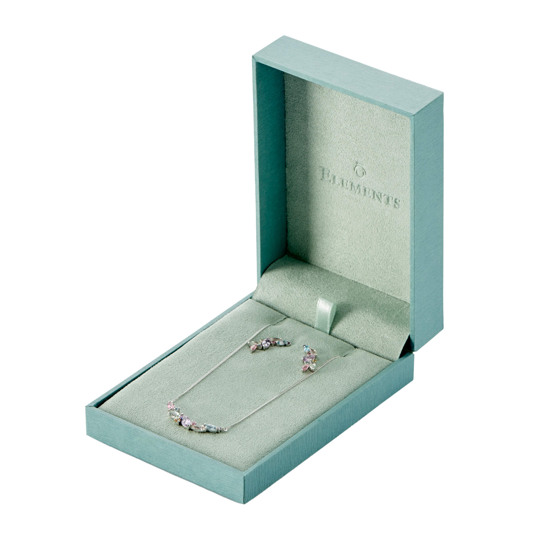 Elements Gold Branded Jewellery Presentation Box – Luxury Storage Case