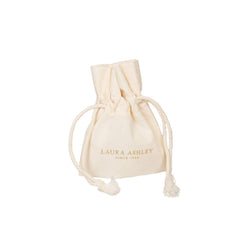 Laura Ashley Fairtrade Cotton Drawstring Gift Pouch for Jewellery