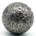 Silver Oracle | Solid Metal Dice | 45MM D100
